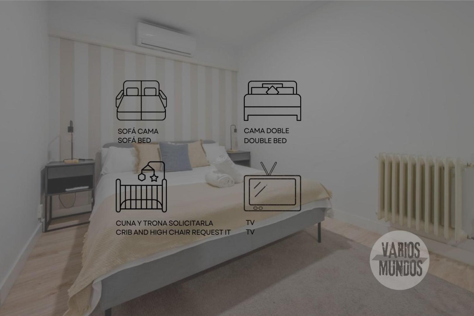 Nuevo Apt De 9Pax En La Cava Alta Centro De Madrid E1 ภายนอก รูปภาพ